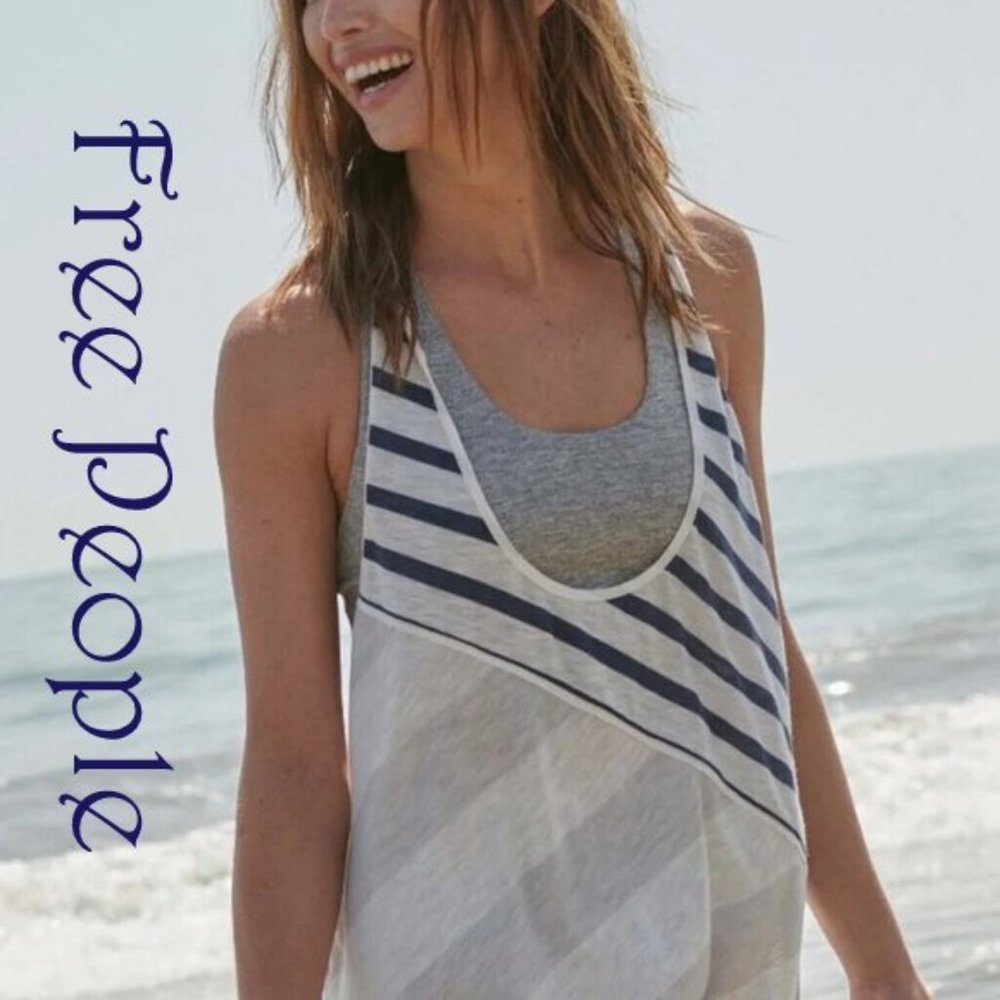 NWT Free People Keep Rolling Tank
